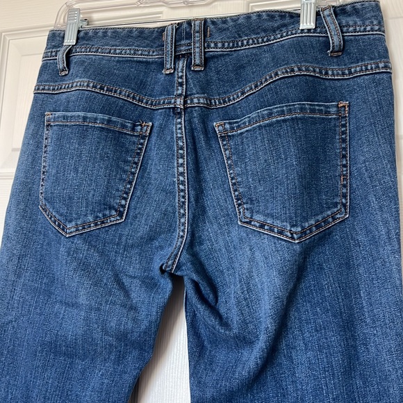 Free People Distressed Denim Cropped Skinny Jeans Size 28 - Picture 9 of 15